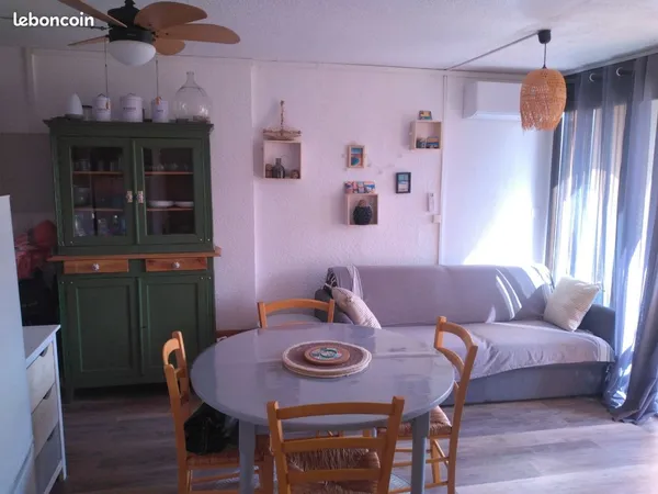 Vend appartement climatisé tout équipé à Port-Leucate