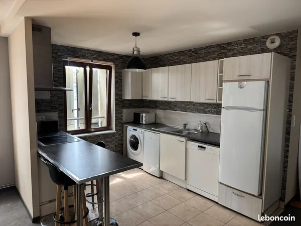 Duplex meublé 86 m² - 3 chambres - Mulhouse