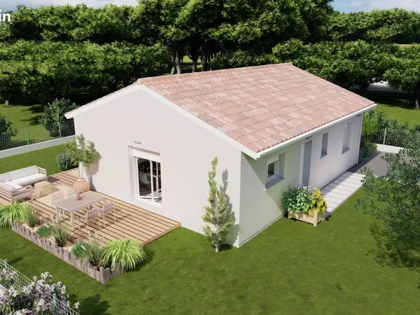 Projet de construction d'une maison 69.92 m² avec terrain à AIRE-SUR-L'ADOUR (40)