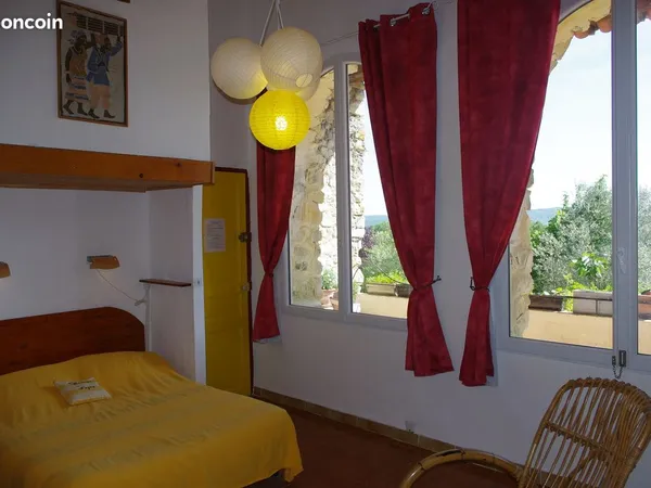 A louer, chambre chez l'habitant, chambre "Afrique "