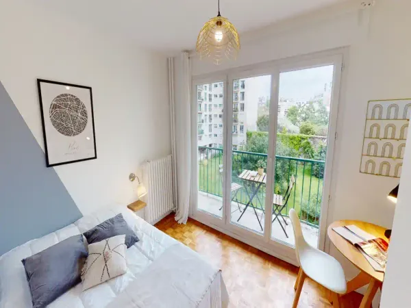 Loue chambre en colocation meublée et équipée
