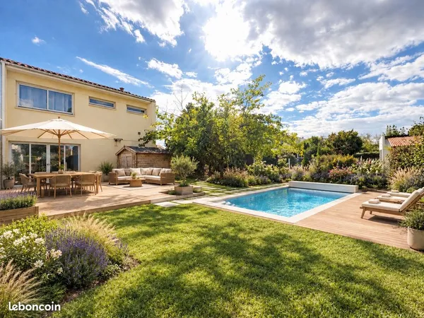 Maison 3 chambres - Jardin 700 m2 - Atelier de 60 m² - Pessac