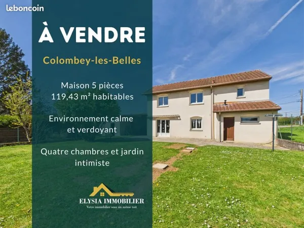 Maison 5 pièces 119 m²