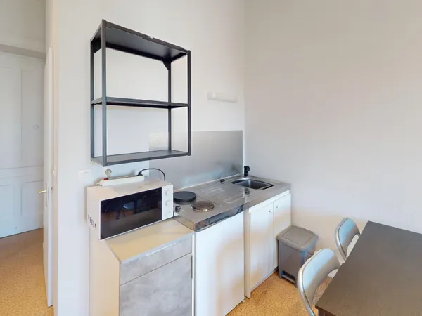 Appartement 1 pièce meublé - 20m2 - Villeurbanne