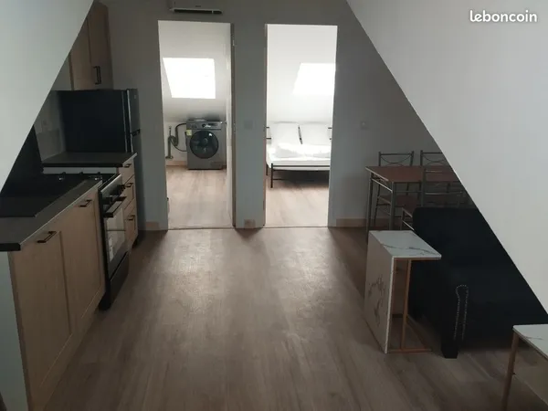 A louer sur Aigurande 36140 appartement F1 400