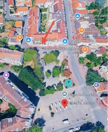 Local commercial / professionnel 120 m² - Achères centre / Mairie - Parking