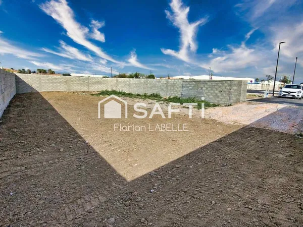 Terrain constructible 370 m²