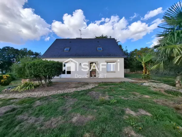 MAISON TRADITIONNELLE DE 77M² SUR UN TERRAIN DE 2368M²