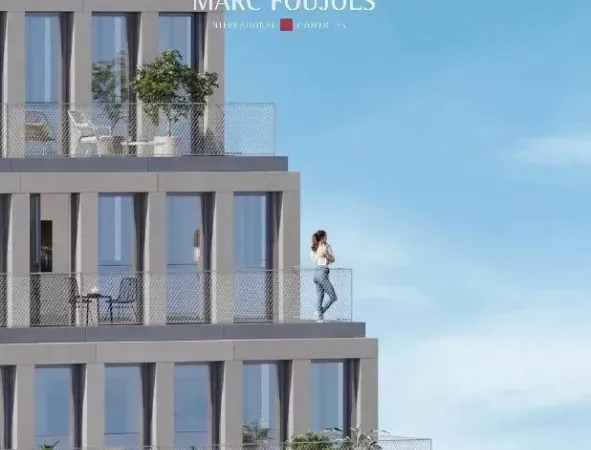 LYON - appartement neuf luxe 4 pièces, grande terrasse panoramiq