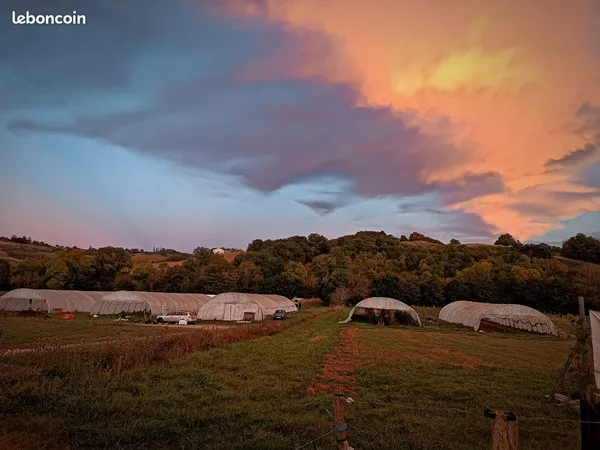 Exploitation maraîchère biologique à transmettre - 2,7 ha - Ariège