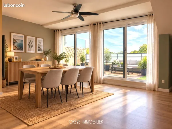 Appartement 4 pièces 88 m²