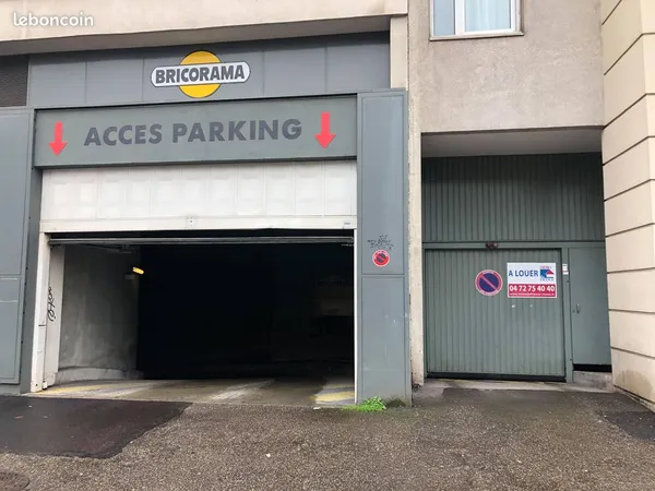 Parking securise lyon 8
