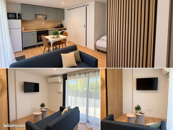 Studio meublé neuf dans résidence privée