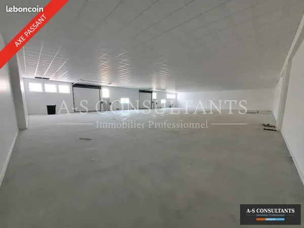 LOCAL D'ACTIVITE 586 m² SALAISE SUR SANNE