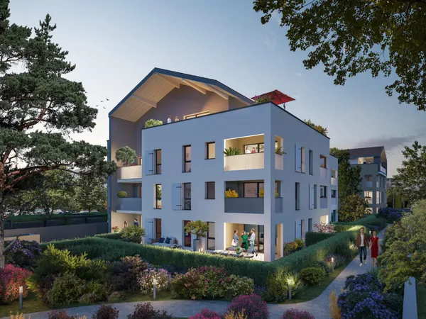 Appartement Thonon Les Bains 3 pièce(s) 72.03 m2
