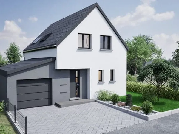 Construisez votre maison contemporaine avec garage au coeur de Saint-Amarin !