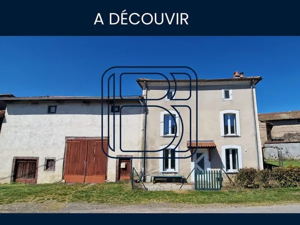Maison de village avec jardin