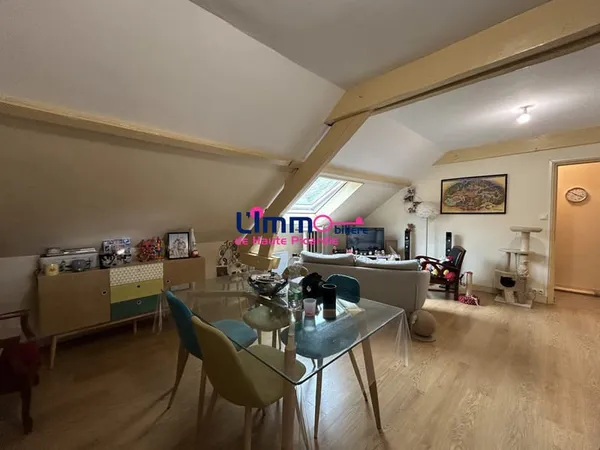 Location Appartement T3 de 55,80 m² avec 2 Chambres  Centre-