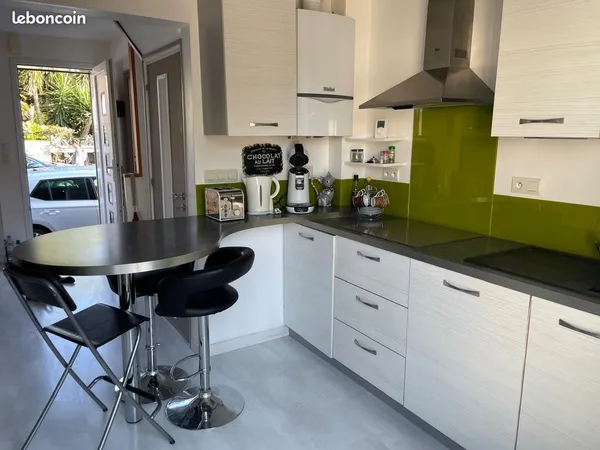 Maison 65m2 - meublée - 2 chambres - jardin