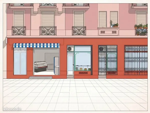 LOCAL COMMERCIAL 123 m² NICE
