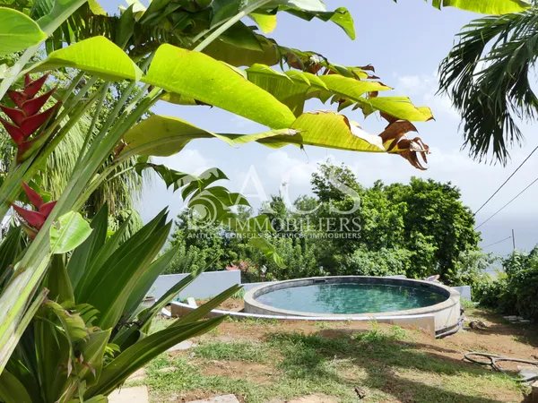 Villa T5 meublée avec piscine vue mer - SCHOELCHER