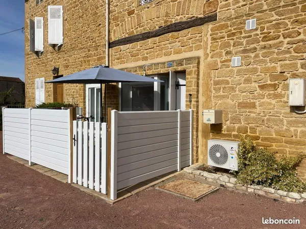 A louer F2 Rdc terrasse