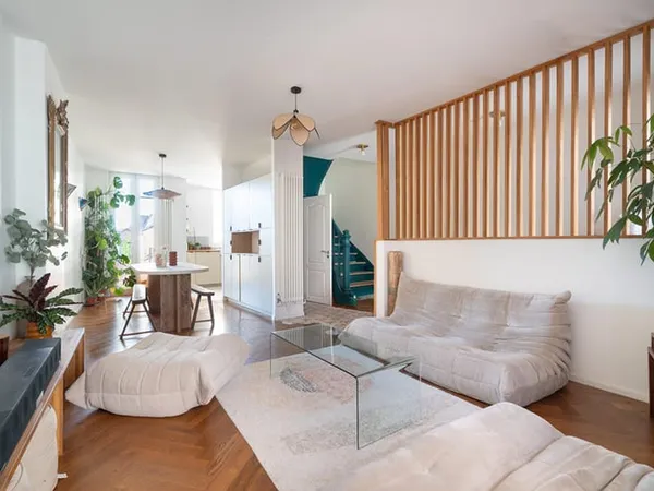 Maison de ville avec jardin et terrasse