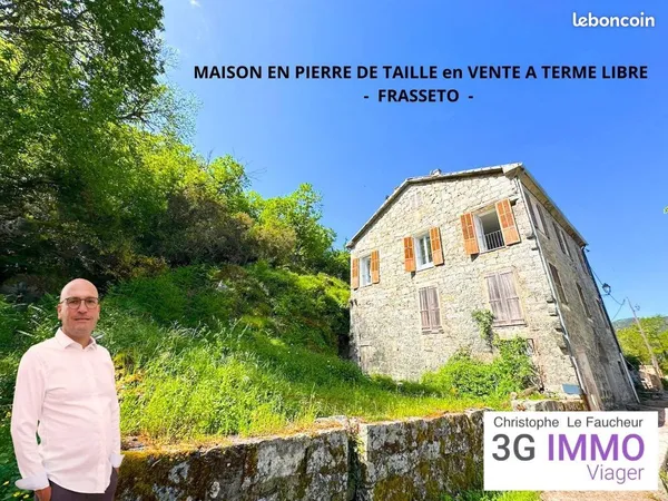 Maison en pierre de taille de 198 m² | Jardin et parking | Frasseto