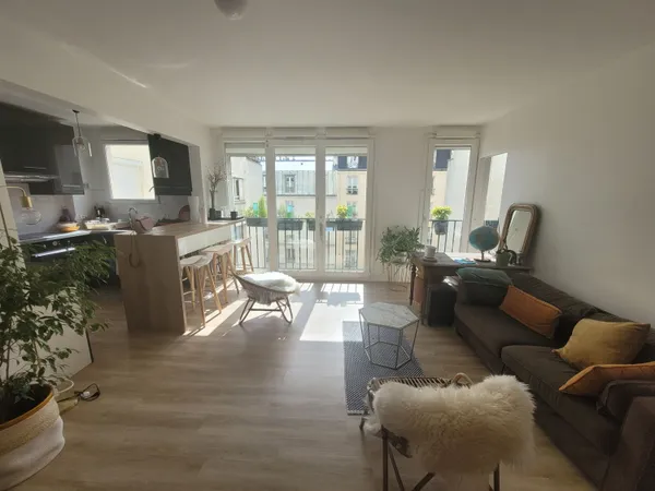 Vends appartement 56m² 19ème