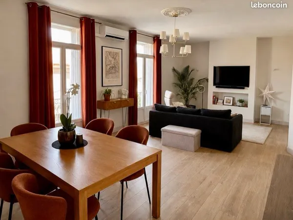 Appartement 100m2 entièrement rénové