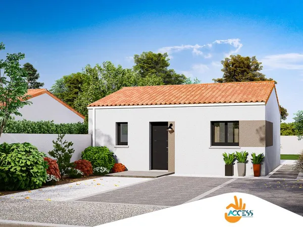 Terrain + maison 44 m²