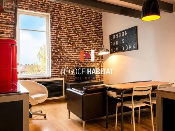 Prox. tram - studio mezzanine 31m2 - bon rendement locatif