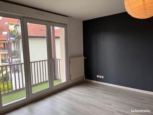 Riedisheim - Beau T2 47 m² avec balcon, au calme