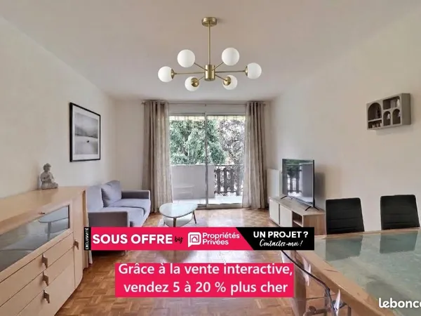 Appartement 3 pièces 72 m²