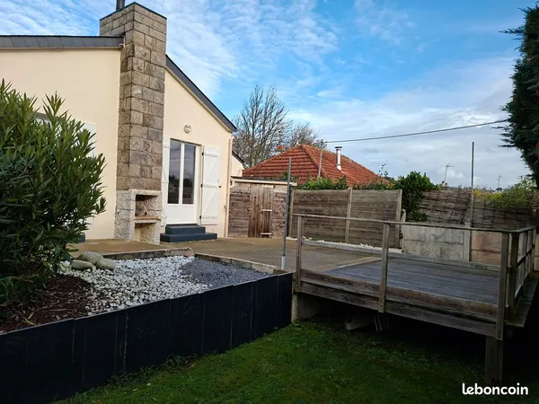 Maison plain pied meublée 60 m2 Plougonvelin de septembre à juin 2027