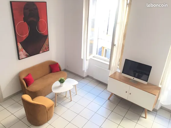Mon joli T2 meublé en hyper centre