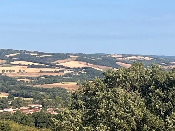 Terrain constructible viabilisé « vue magnifique »