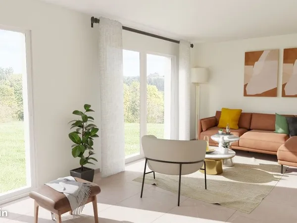 Plain-pied neuf 3 ch., 1 069 m², Virelade