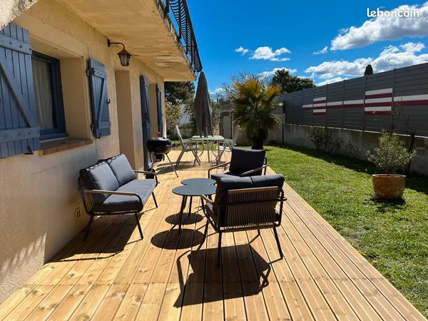 Appartement RDC dans maison
