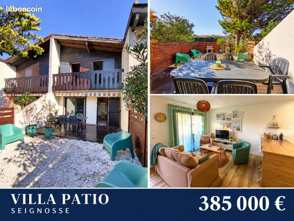 Villa Patio rénovée - Seignosse, à 5 min des plages