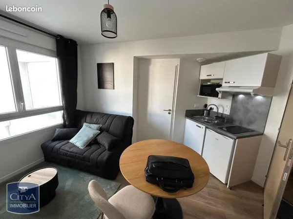 Studio 1 pièce 18 m²