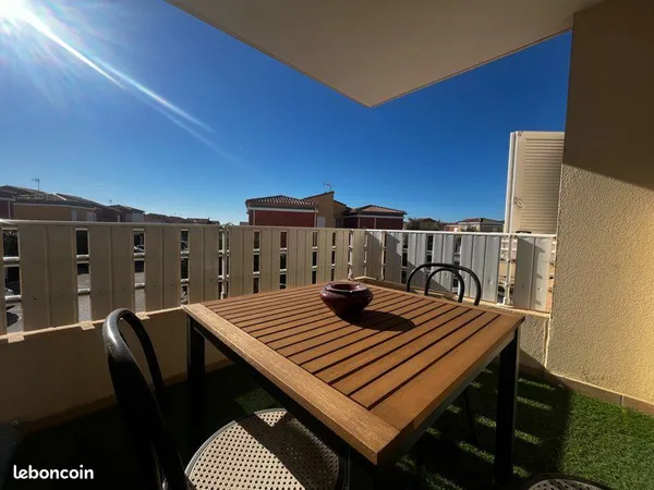 Frontière plage , Location appartement T2