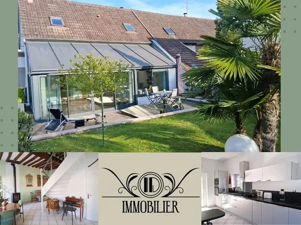 Maison de ville sans travaux - jardin paysager