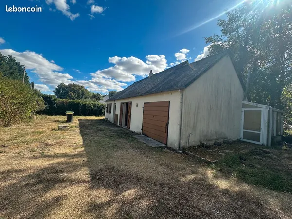 Belle opportunité a saisir maison de 80m2,2 chambres,agrandissement possible,grand terrain