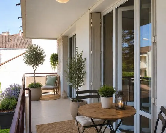 Appartement 4P 85m² - Balcon 15m² - Parking - Quartier Vésone