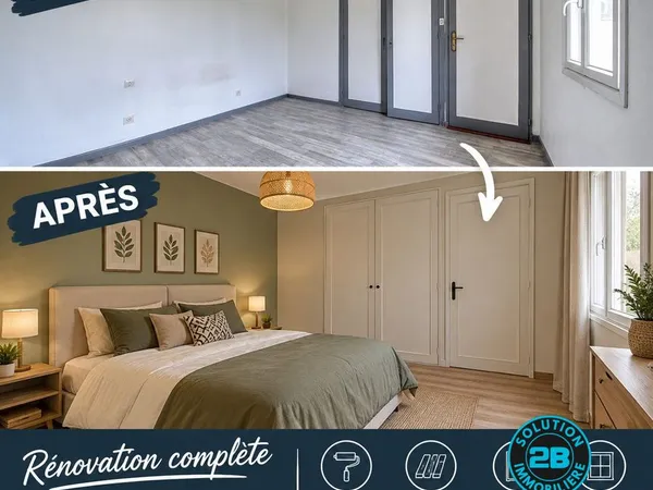 Appartement 2 pièces 35 m²