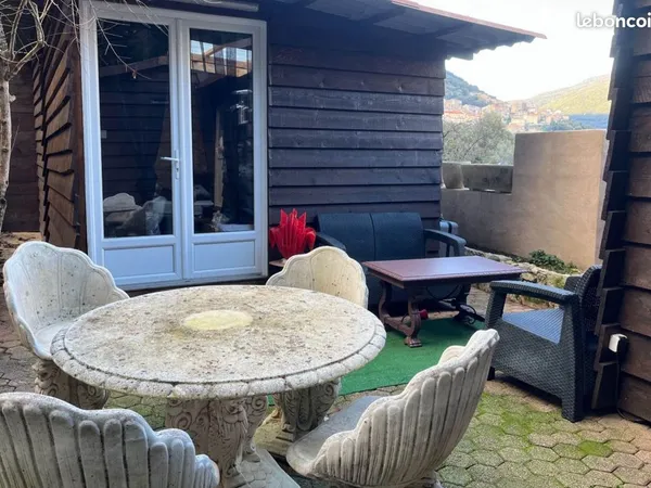 Chalet vue panoramique sortie Olmeto propriété privée