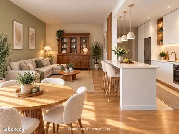 Appartement 2 pièces 51 m²