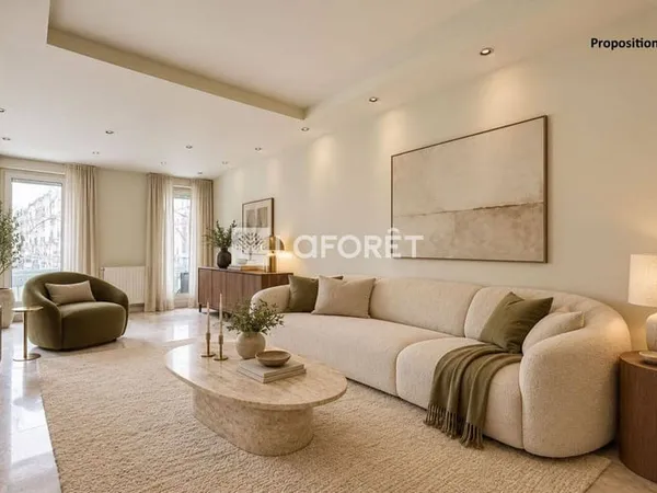 Appartement 3 pièces 61 m²