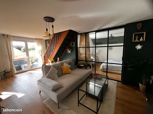 Appartement duplex avec garage Saint Herblain Bourg